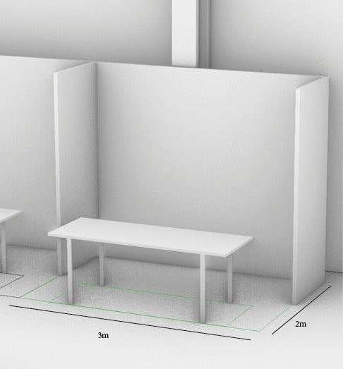 TTM25: Postazione 3x2m FOOD